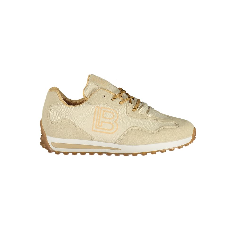 Laura Biagiotti Beige Polyurethan Damen-Sneaker