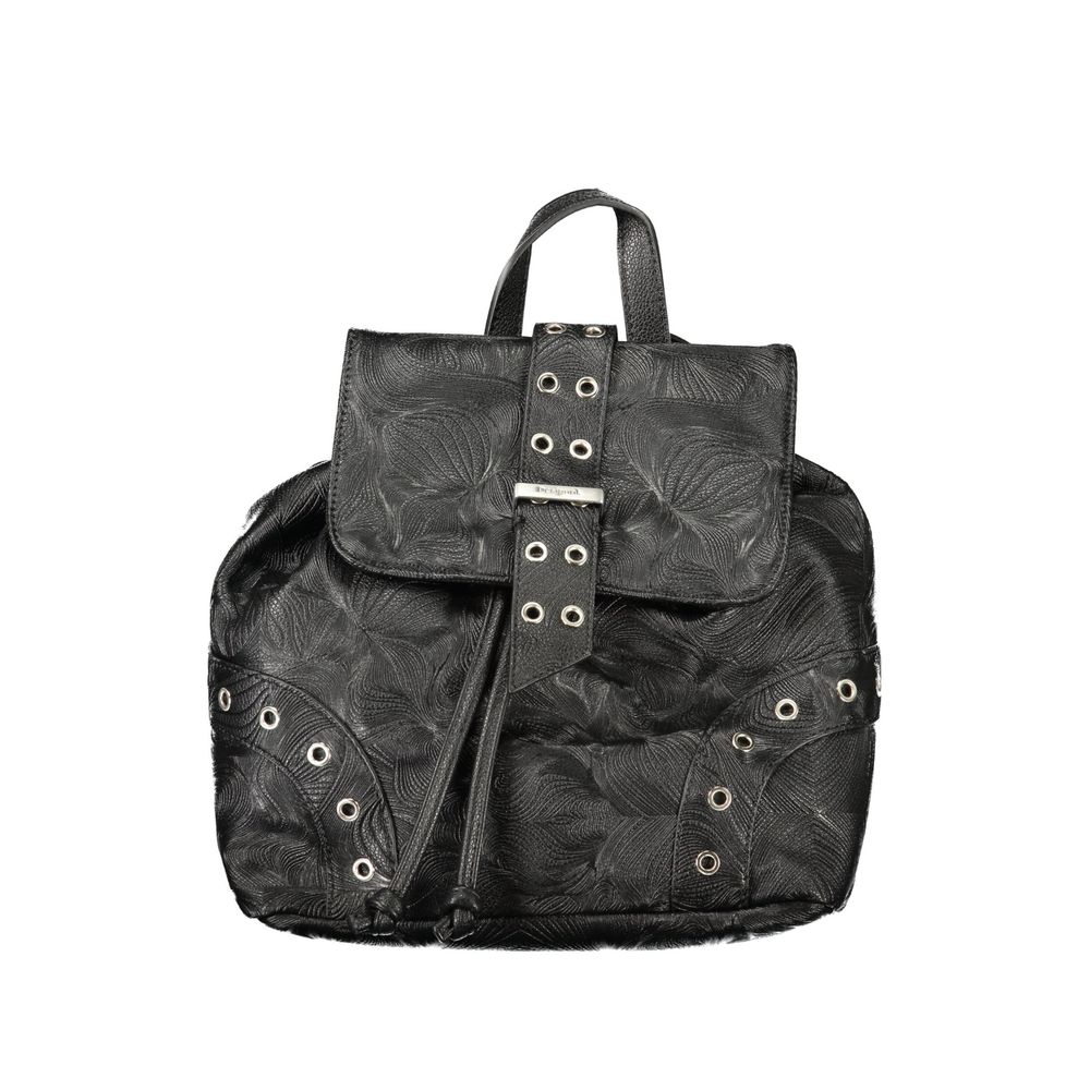Sac à dos femme Desigual noir en polyuréthane