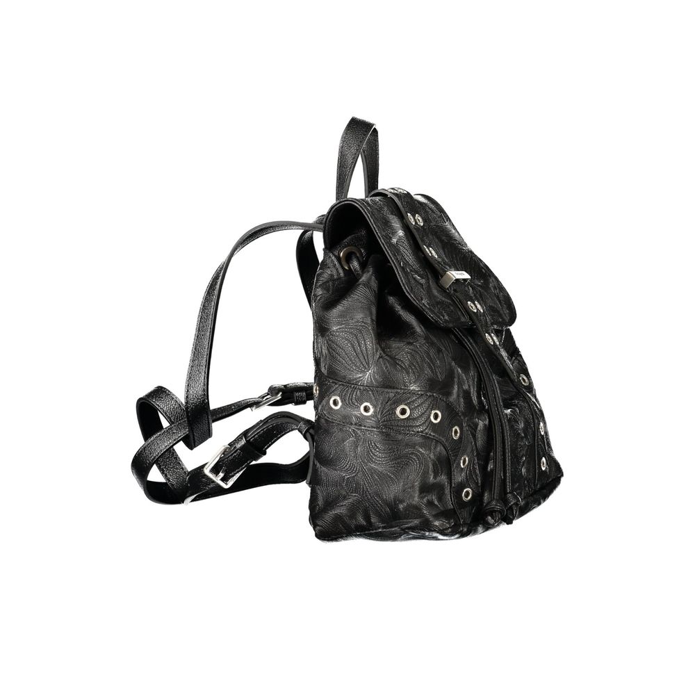 Sac à dos femme Desigual noir en polyuréthane