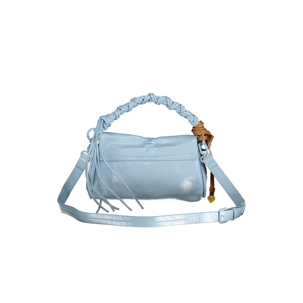 Desigual Azzurro Polyurethan Damen Mini-Tasche