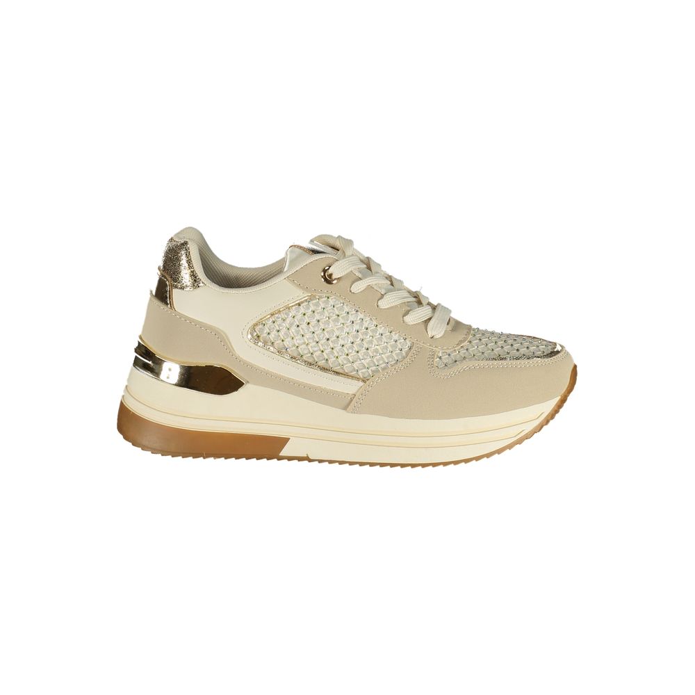Laura Biagiotti Beige Women Sneaker