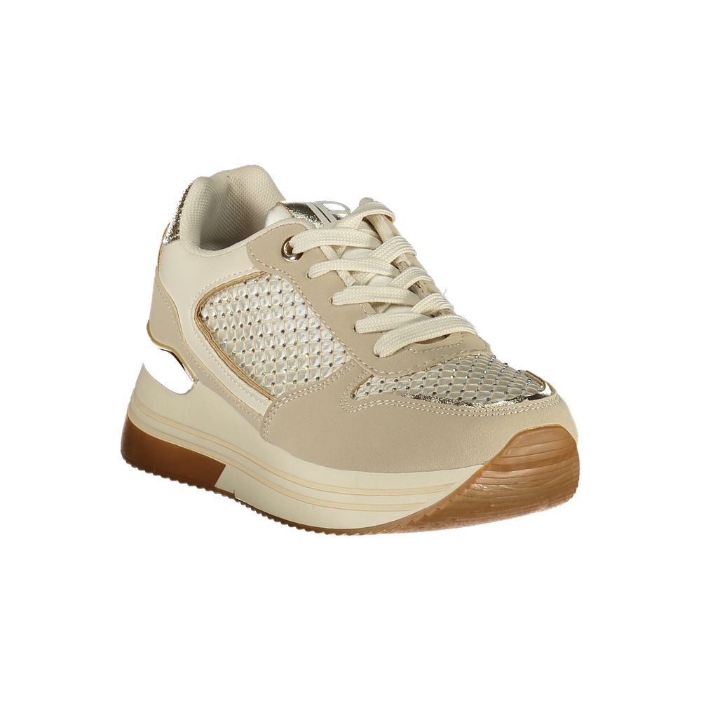 Laura Biagiotti Beige Women Sneaker