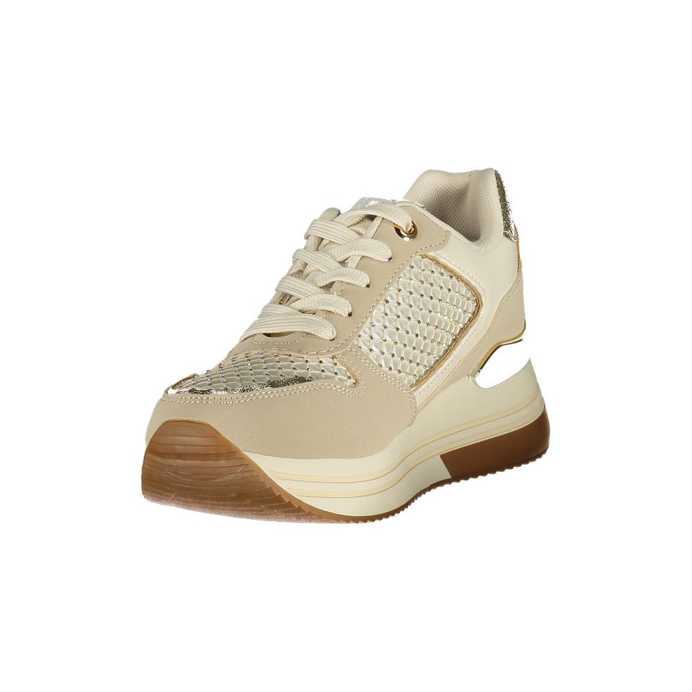 Laura Biagiotti Beige Women Sneaker
