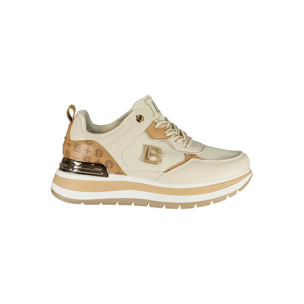 Laura Biagiotti Beige Women Sneaker