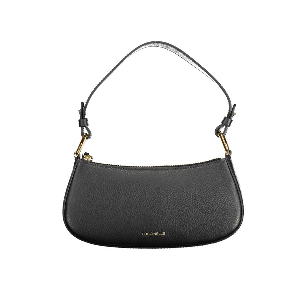Coccinelle Damenhandtasche aus schwarzem Leder