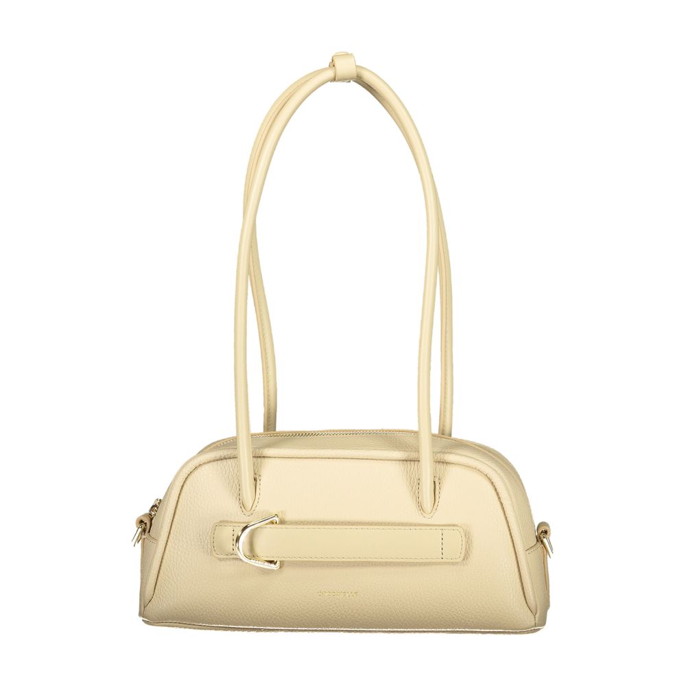 Sac à main femme en cuir beige Coccinelle