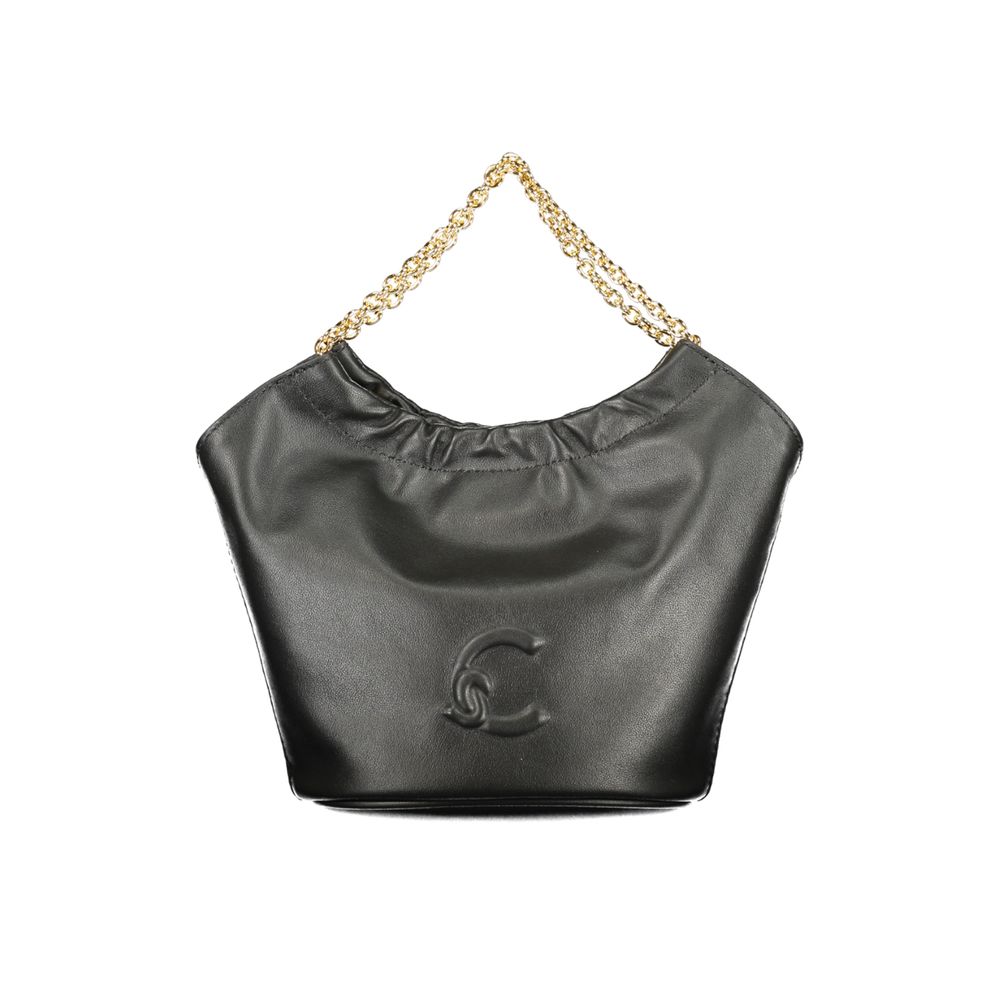 Coccinelle Damenhandtasche aus schwarzem Leder
