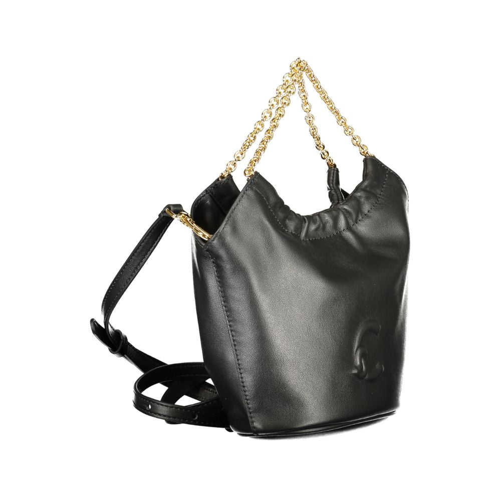 Coccinelle Damenhandtasche aus schwarzem Leder