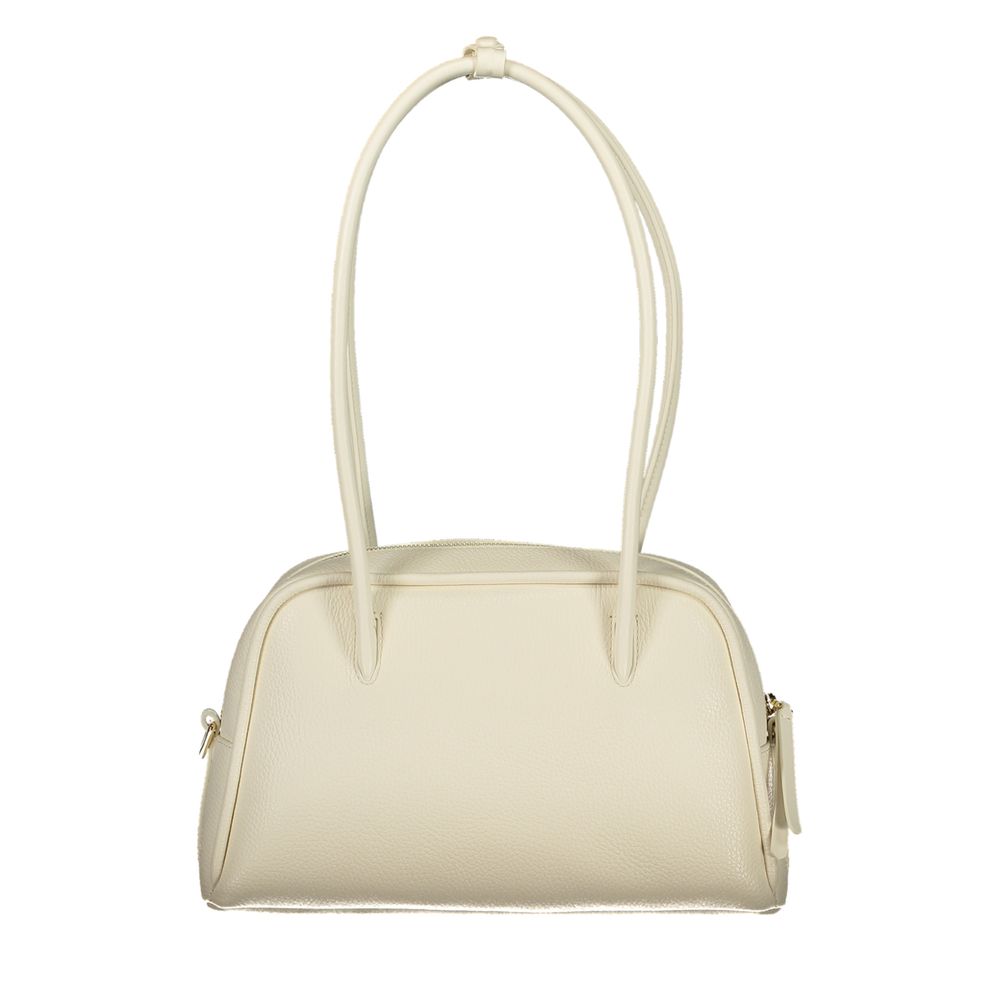 Sac à main Coccinelle en cuir blanc