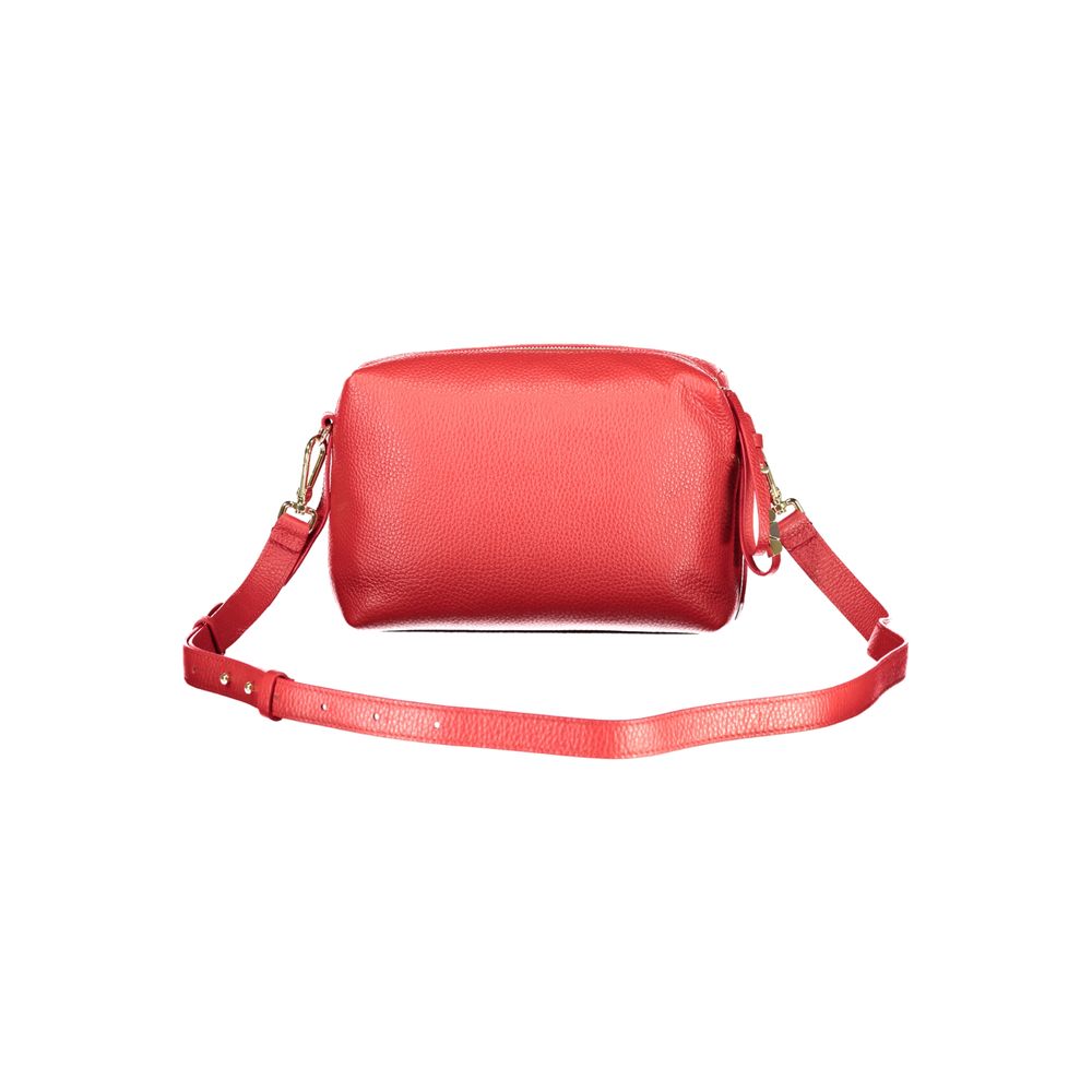 Sac à main femme en cuir Coccinelle Rosso
