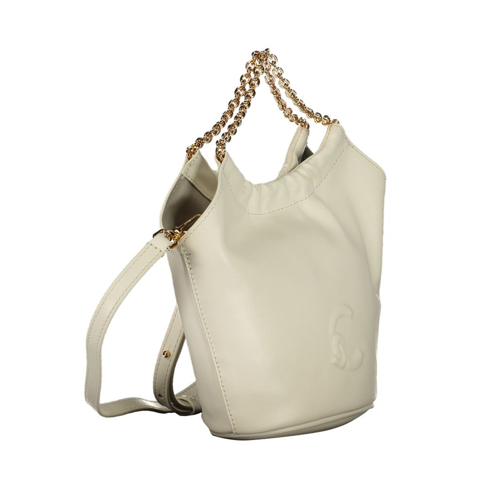 Coccinelle Weiße Leder-Damenhandtasche