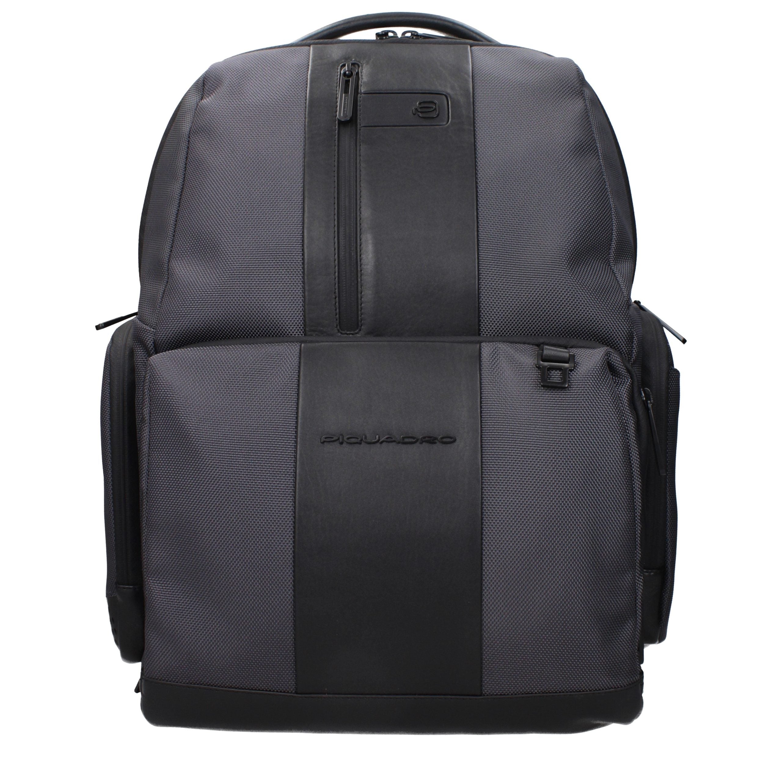 Sac à dos Piquadro en nylon gris