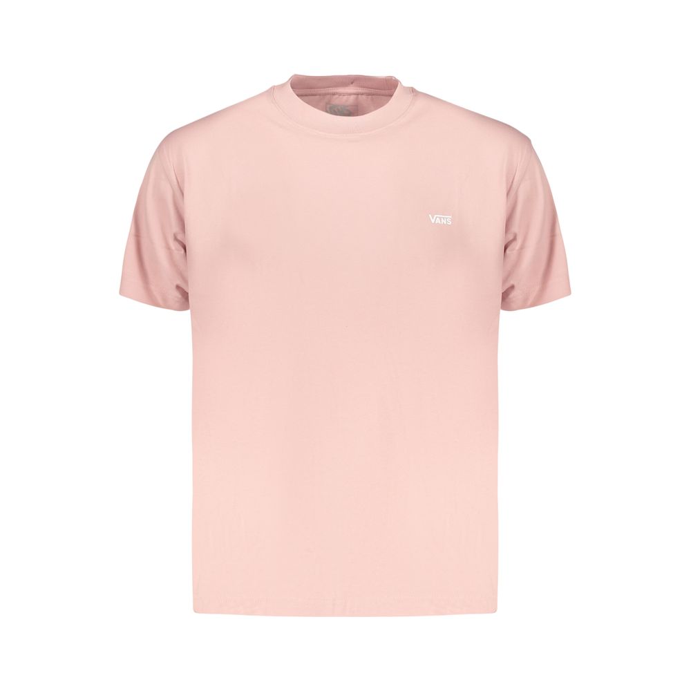 Vans Pink Cotton Men T-Shirt