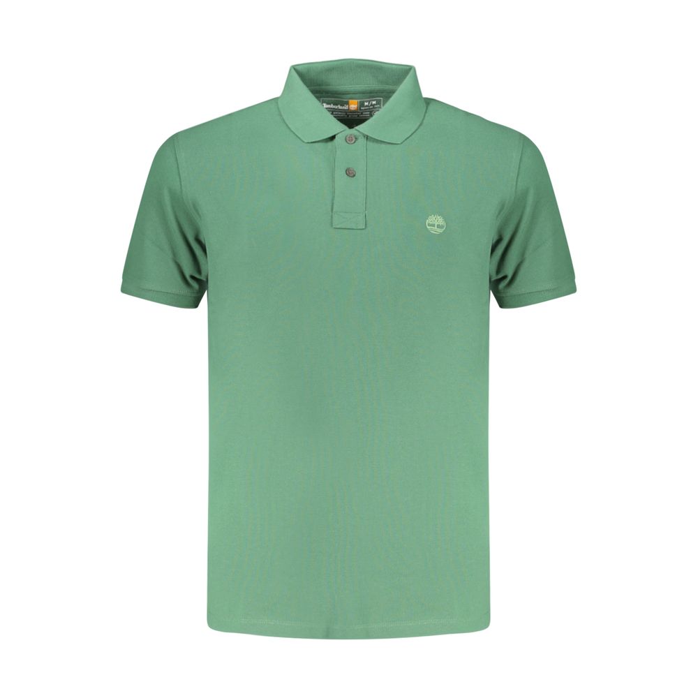 Timberland Grünes Herren-Polo aus Bio-Baumwolle