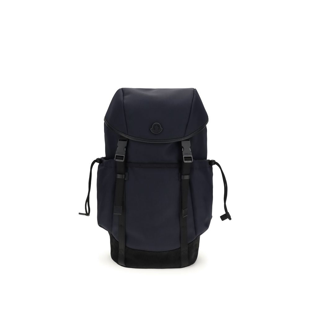 Moncler Blauer Polyamid-Rucksack