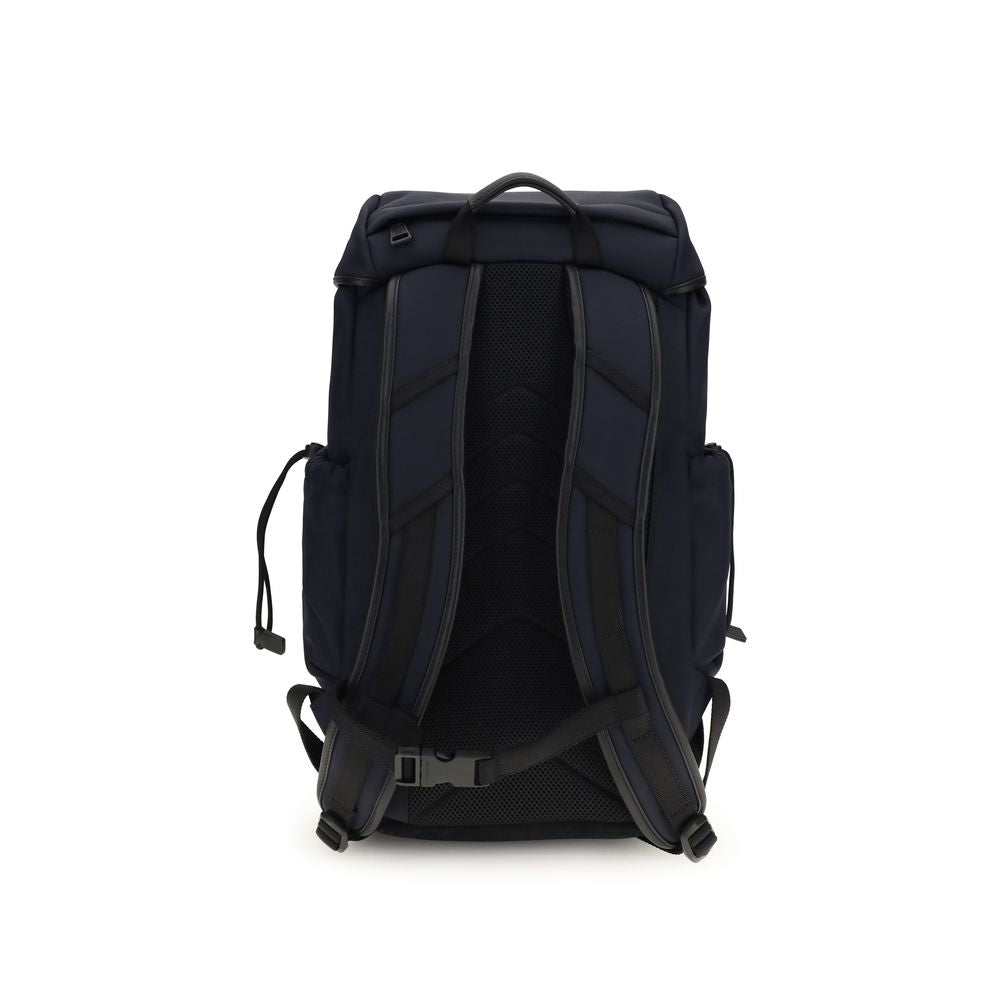 Moncler Blauer Polyamid-Rucksack