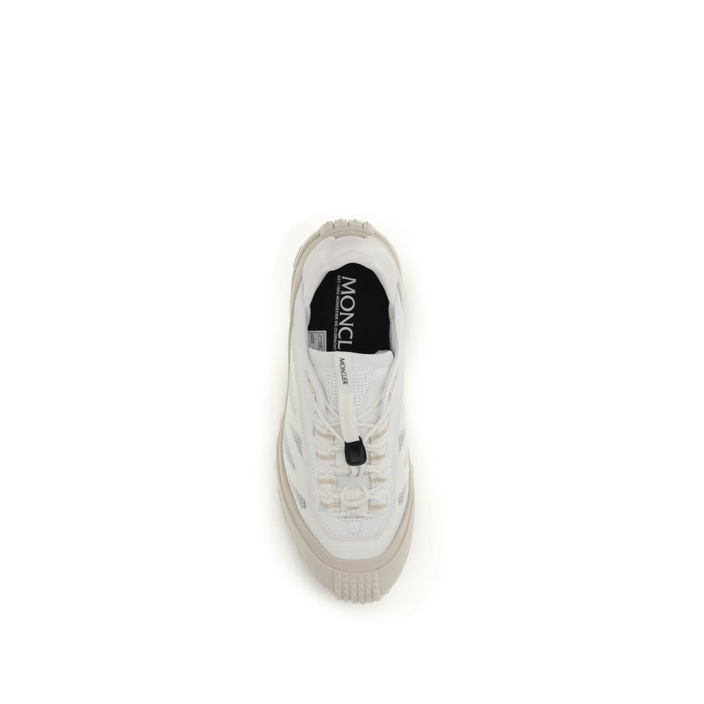 Baskets de sport Moncler blanches en polyester