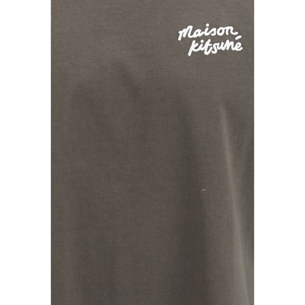 Maison Kitsuné Braune Baumwoll-Sportkleidung