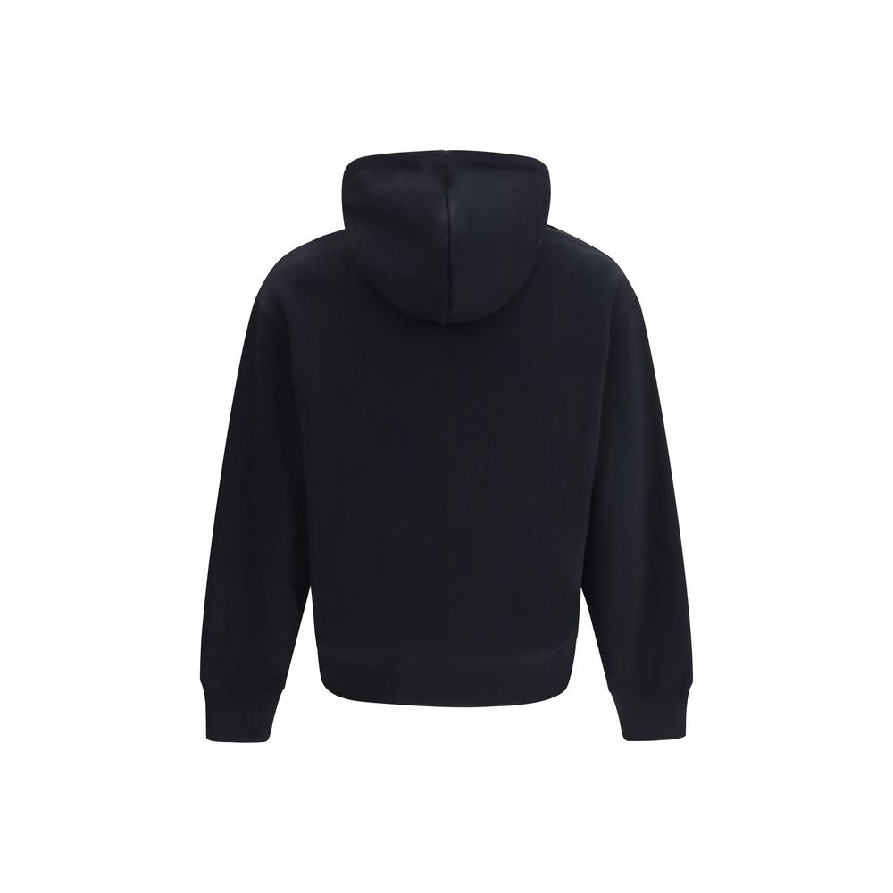 Maison Kitsuné Sweat-shirt en coton noir