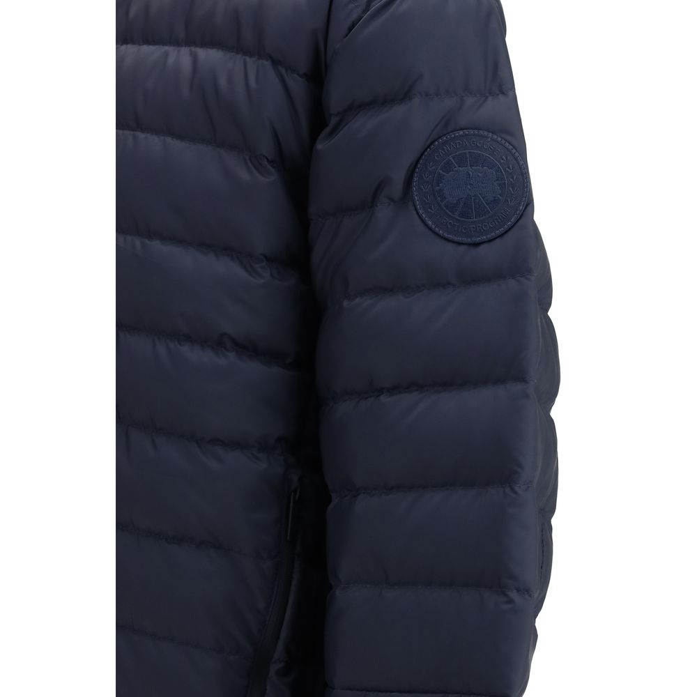 Canada Goose Jacke aus recyceltem Polyester in Blau