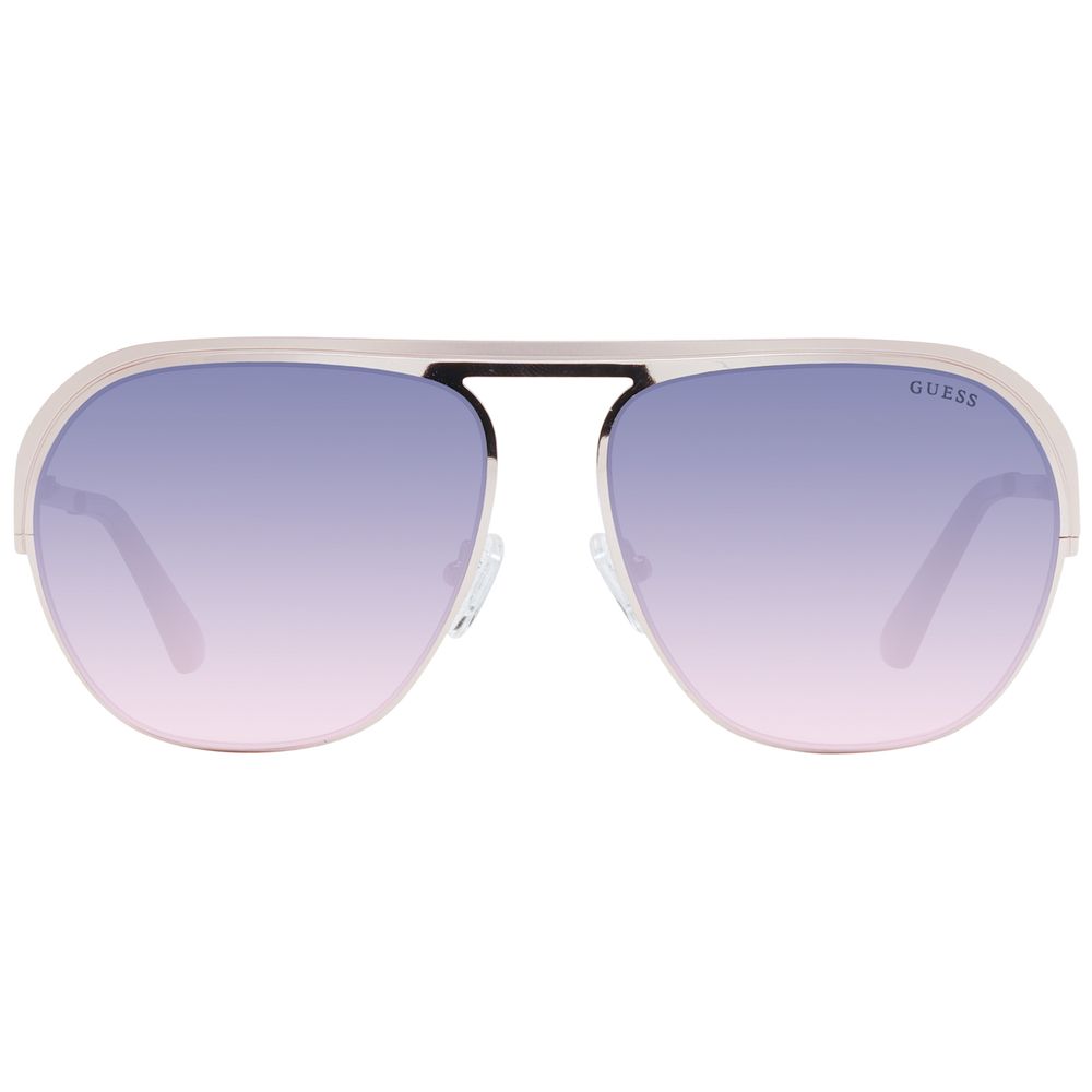 Guess Roségoldene Metallsonnenbrille