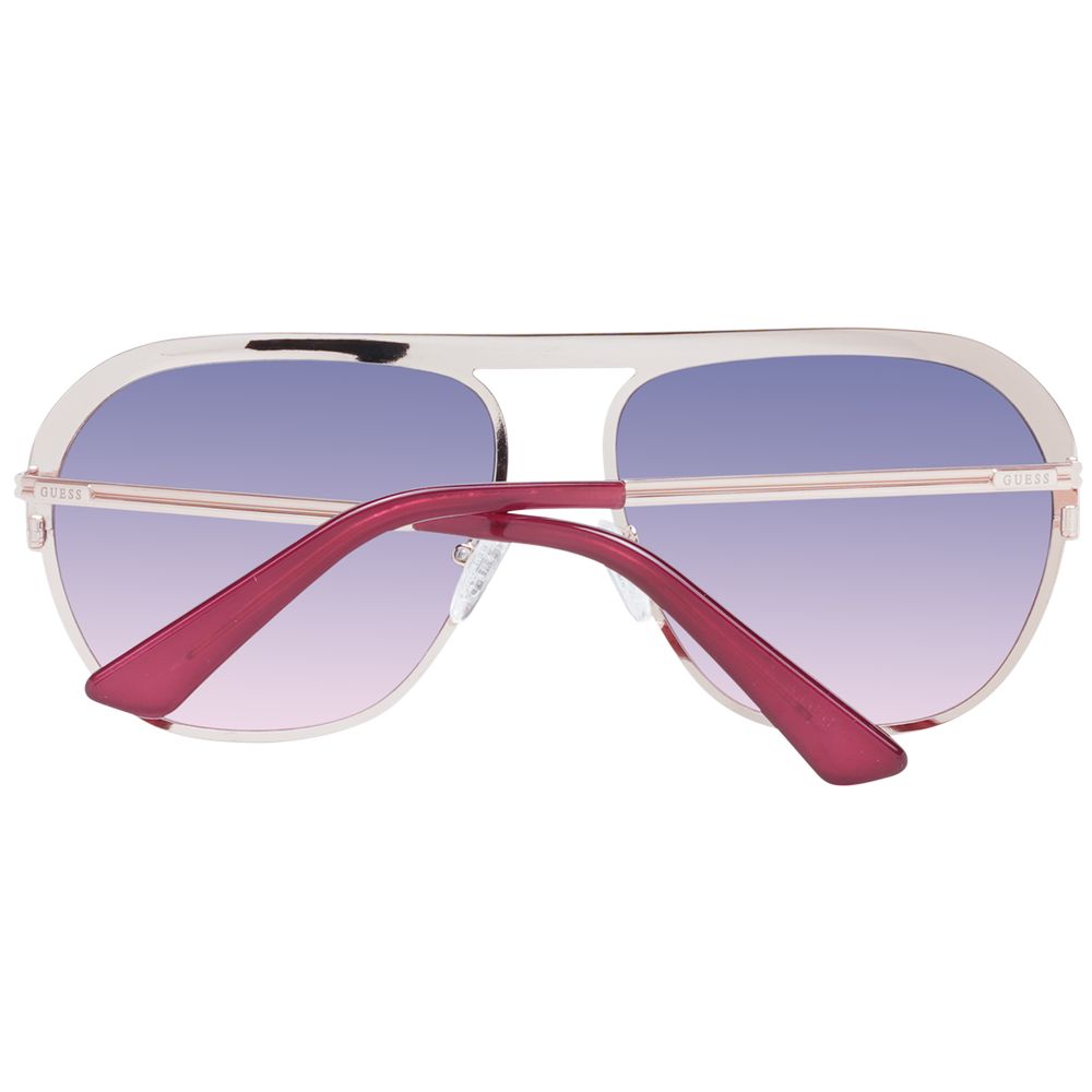 Guess Roségoldene Metallsonnenbrille
