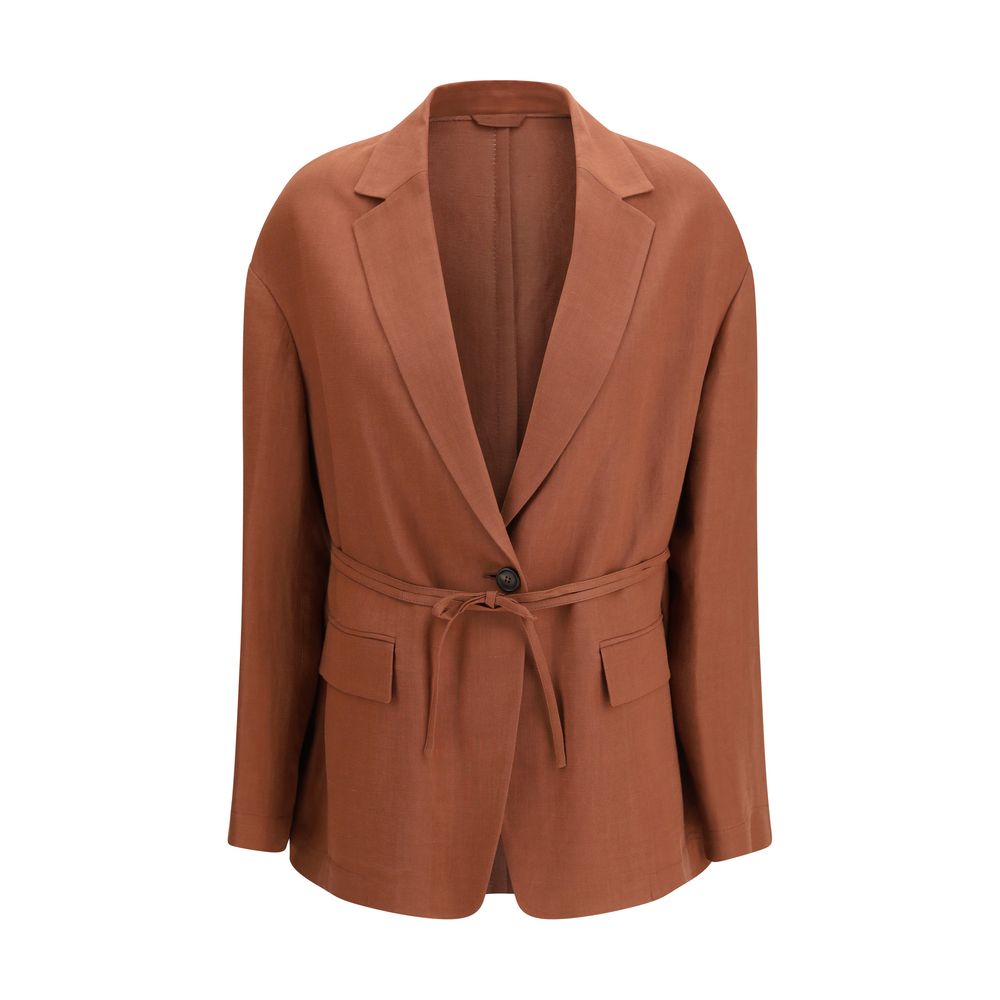 Brunello Cucinelli Mehrfarbiger Viskose-Blazer