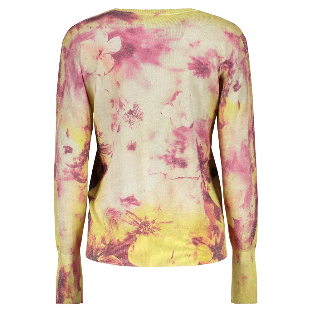 Desigual Giallo Viskose Damenpullover