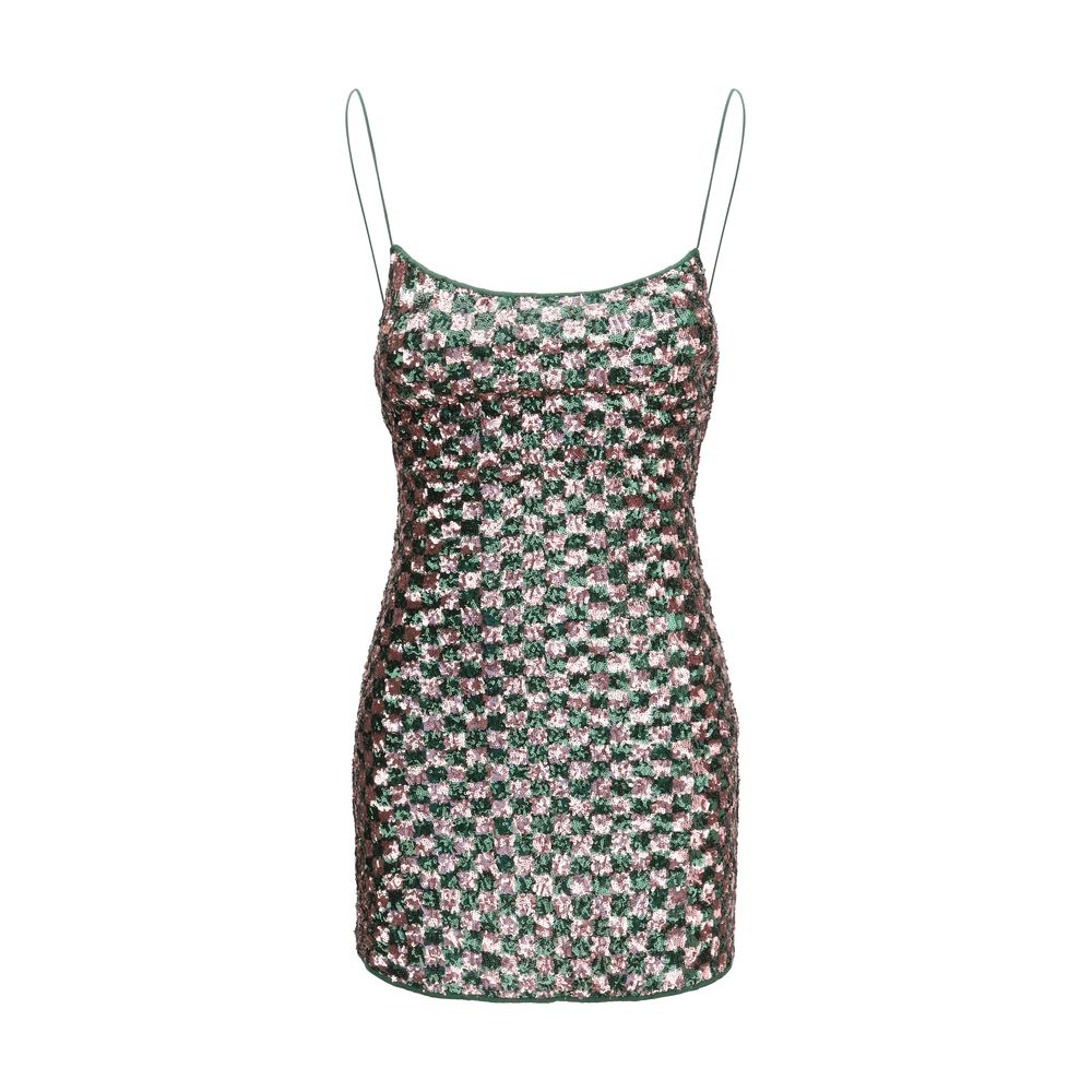 Oséree Multicolor Polyester Cocktail Dress