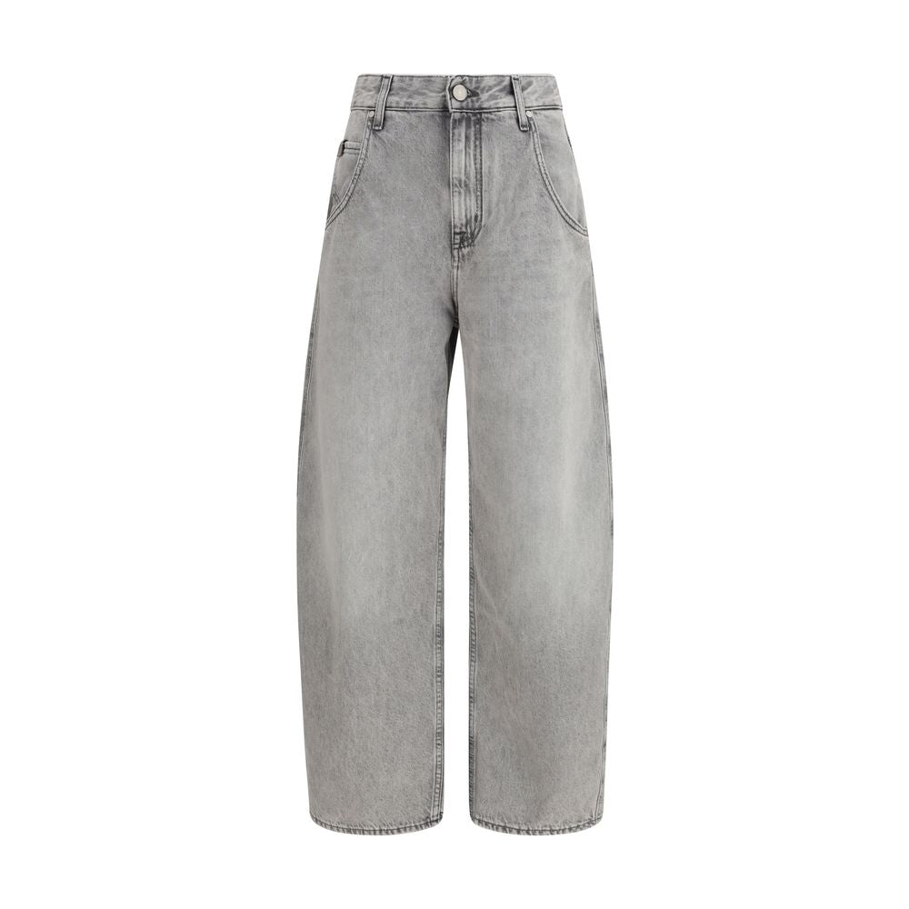 Jacob Cohen Gray Cotton Relaxed Fit Jeans