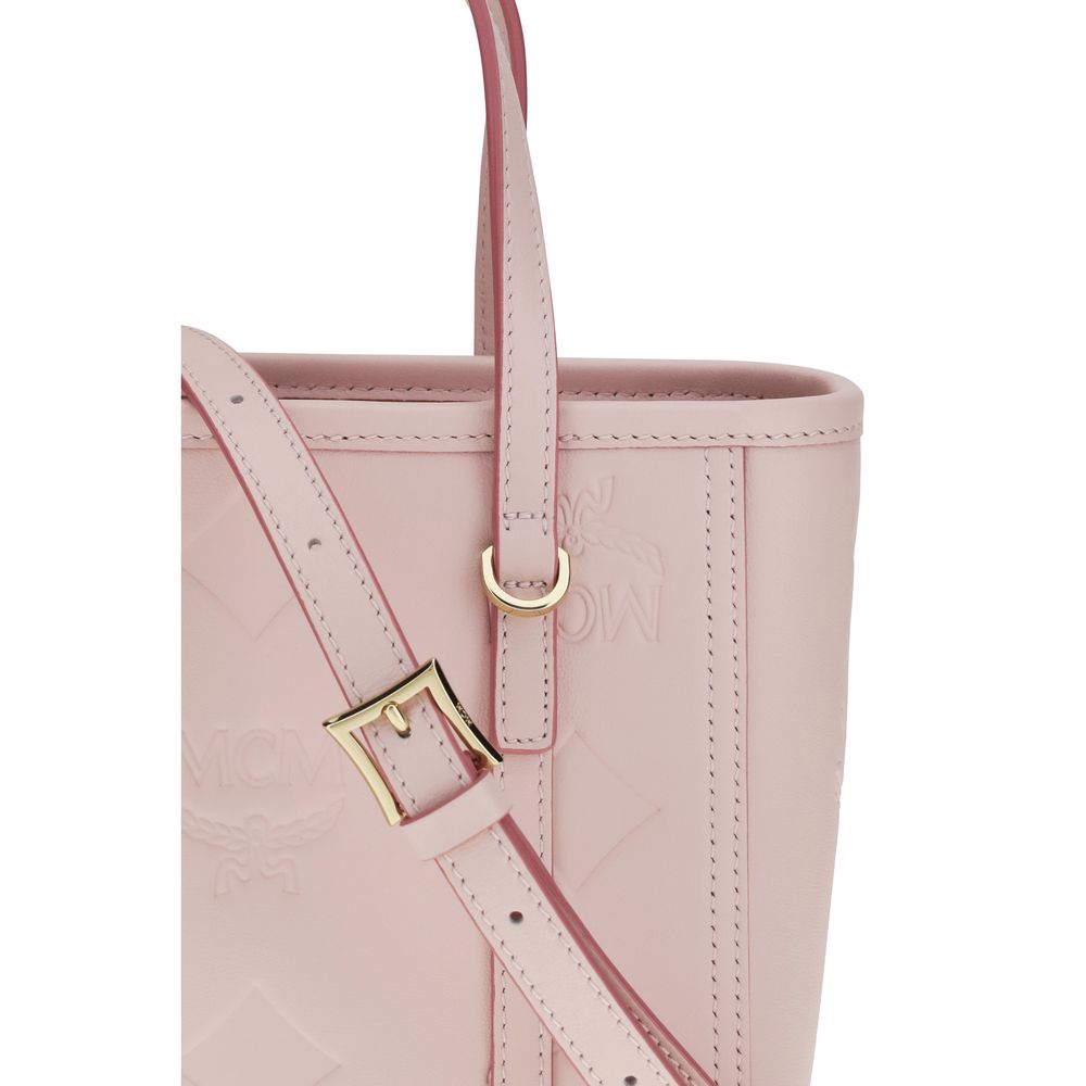 MCM Schultertasche aus mehrfarbigem Kalbsleder Bos Taurus