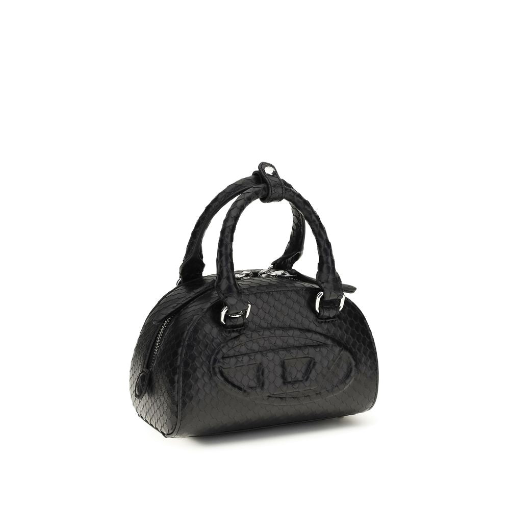 Sac à main Diesel en cuir de veau noir Bos Taurus