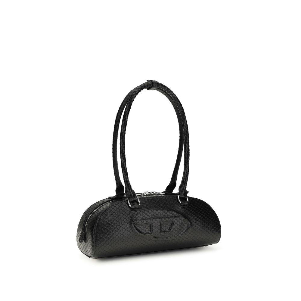 Sac à bandoulière Diesel en cuir de veau noir Bos Taurus