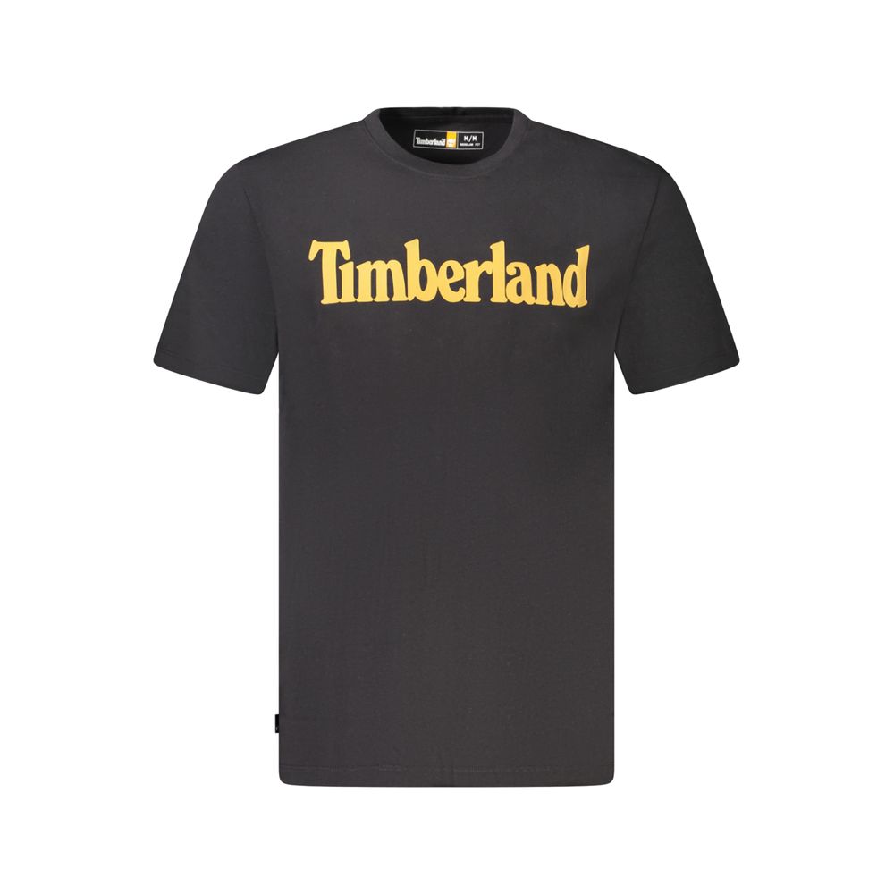 Timberland Herren T-Shirt aus schwarzer Bio-Baumwolle