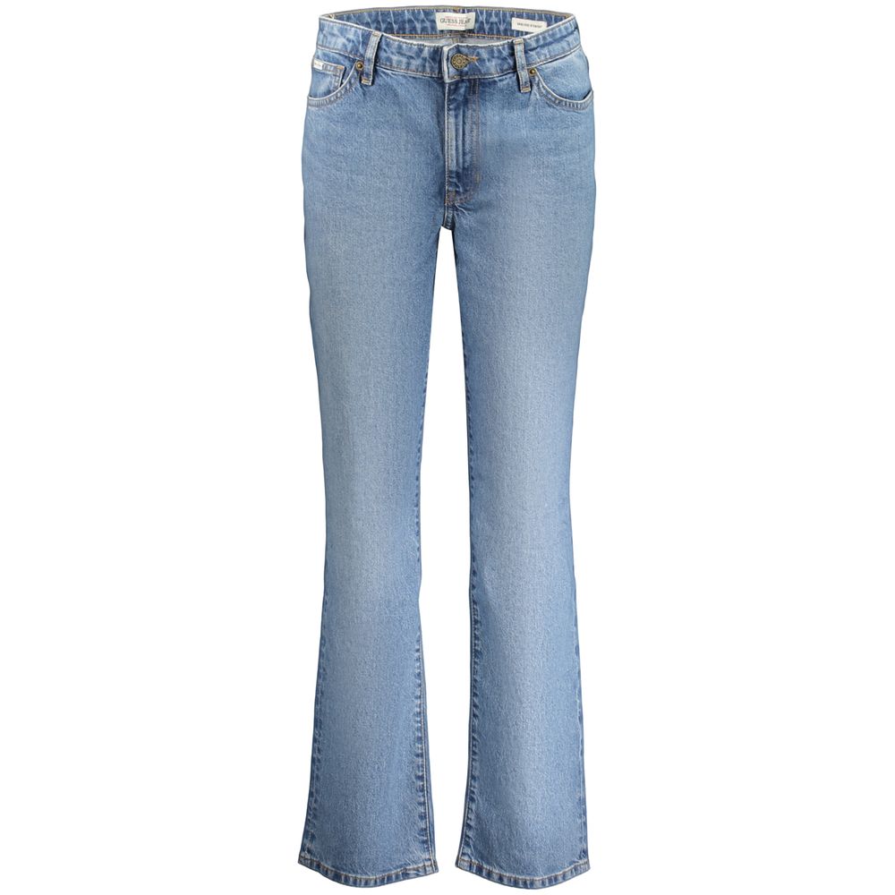 Guess Jeans Azzurro Baumwolle Damenjeans