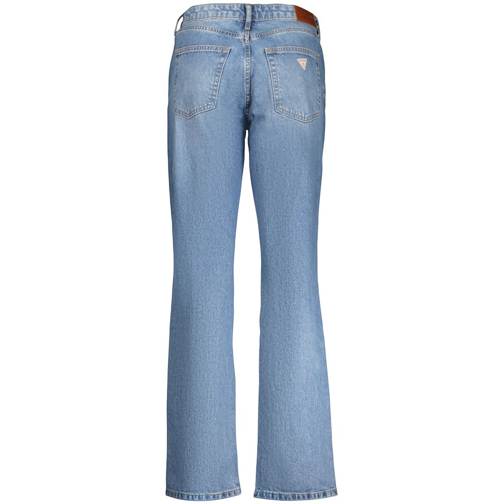 Guess Jeans Azzurro Baumwolle Damenjeans