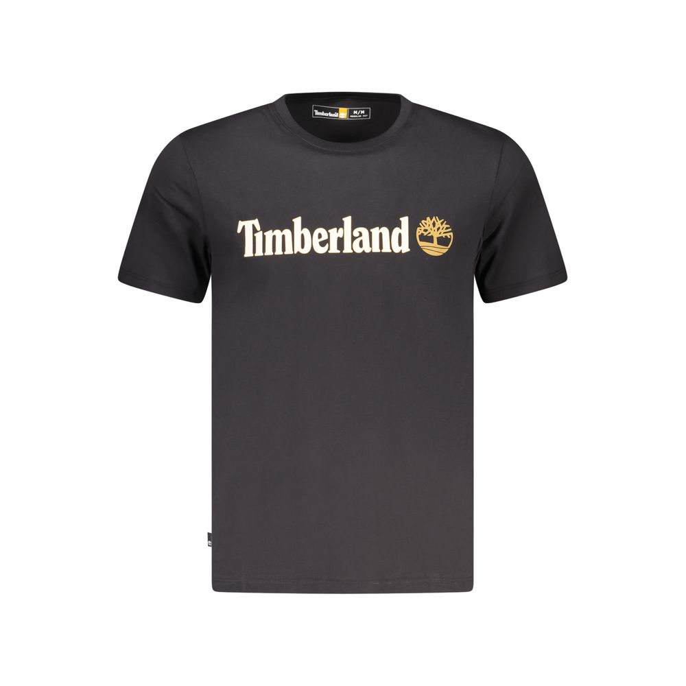 Timberland Herren T-Shirt aus schwarzer Baumwolle