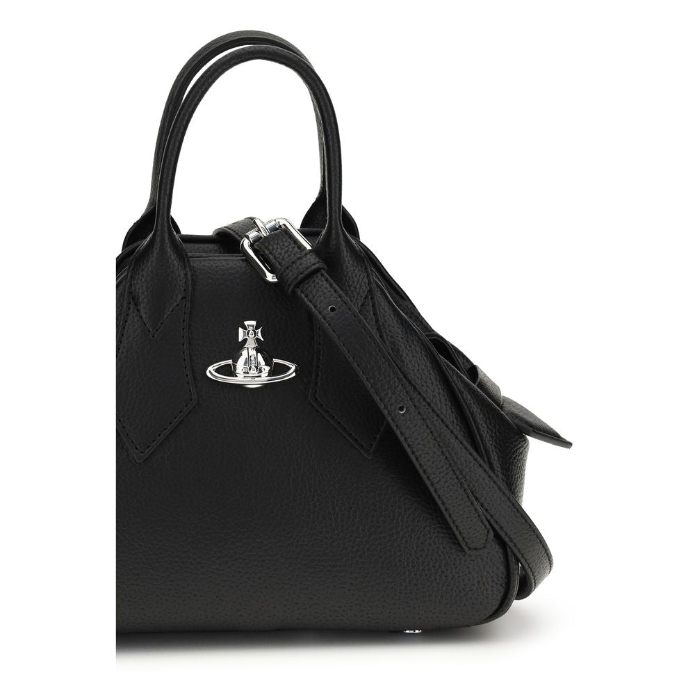Vivienne Westwood Handtasche aus schwarzem Polyurethan