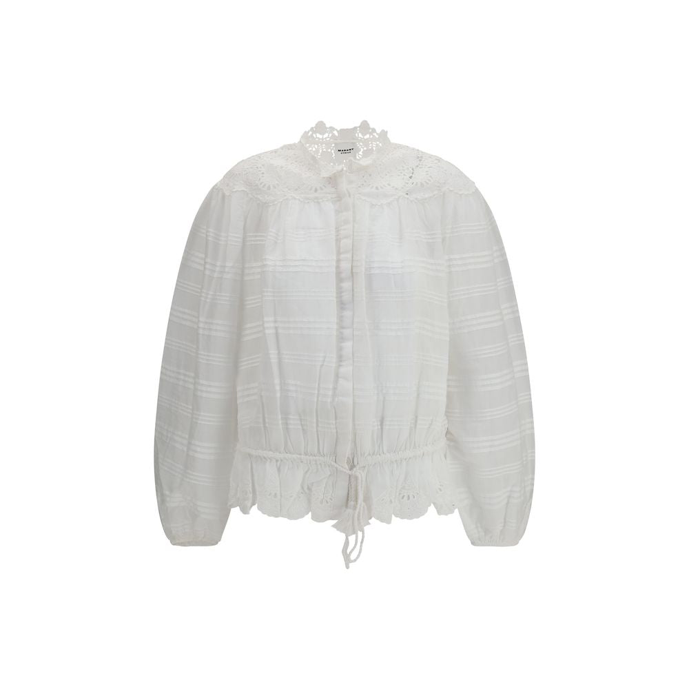 Marant Etoile White Polyester Blouse