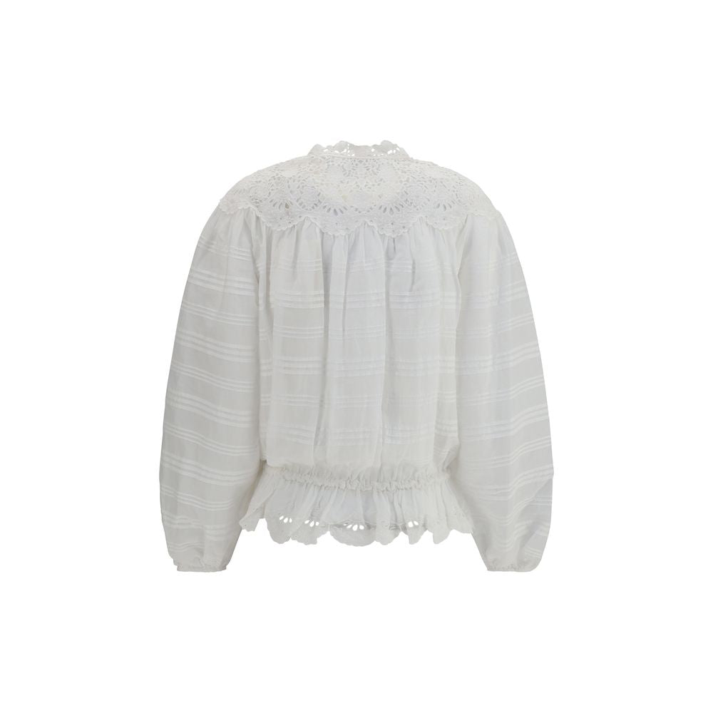 Marant Etoile White Polyester Blouse