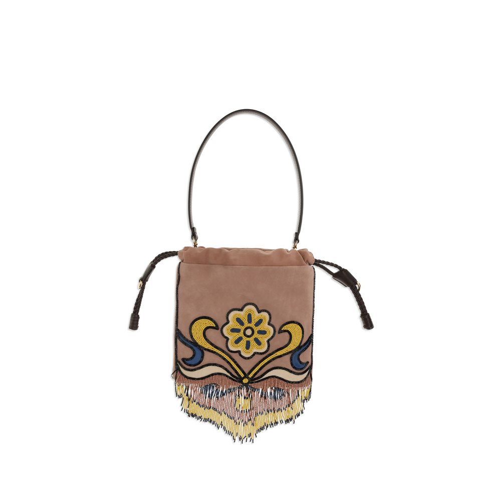Etro Multicolor Goatskin Handbag