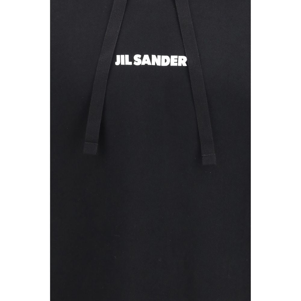 Jil Sander Schwarzes Baumwoll-Sweatshirt
