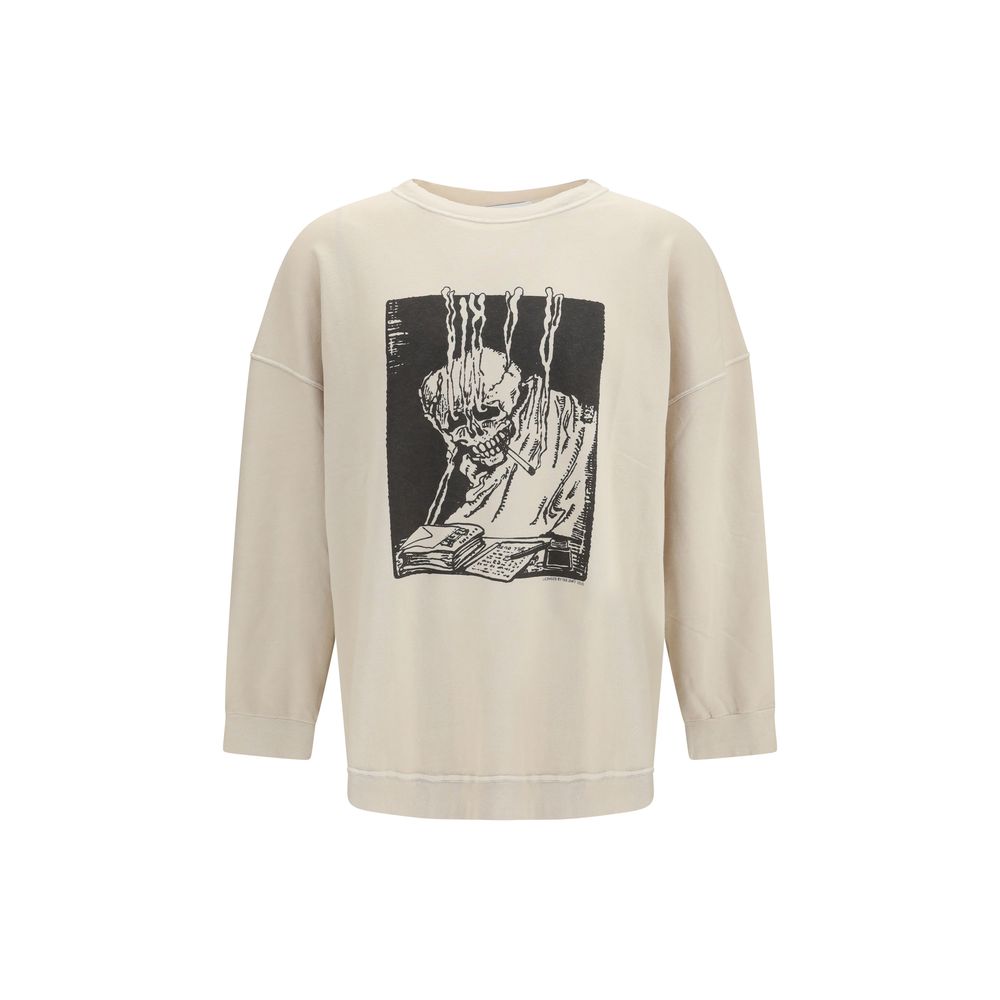 Notre sweatshirt en coton beige Legacy