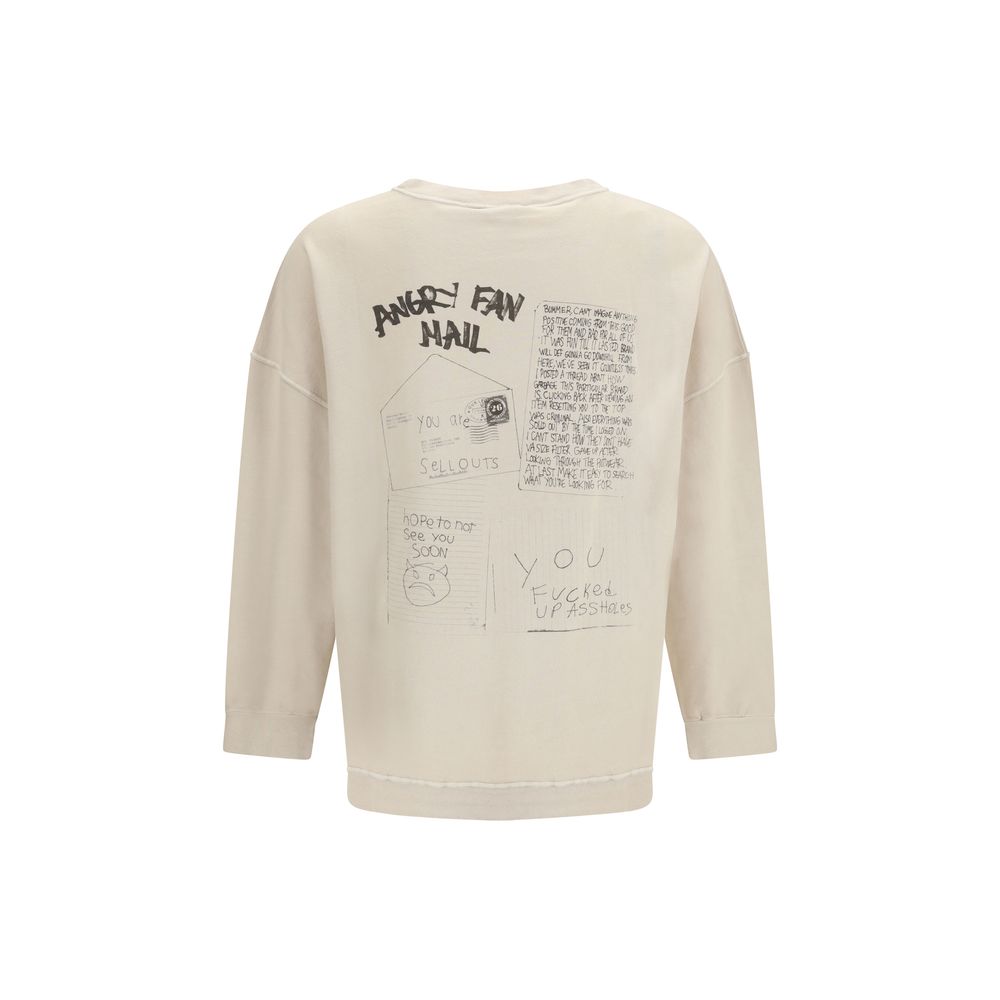 Notre sweatshirt en coton beige Legacy