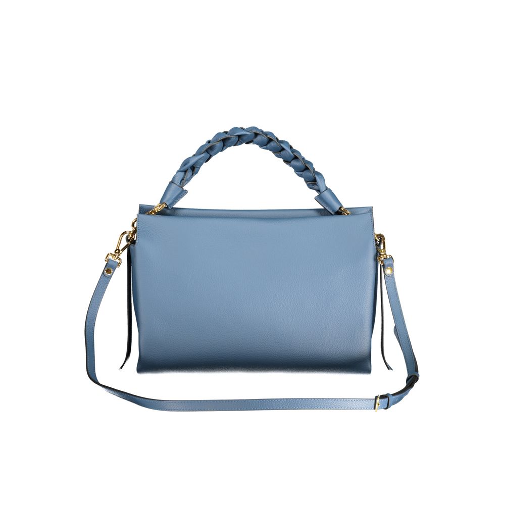 Sac à main Coccinelle en cuir bleu pour femme