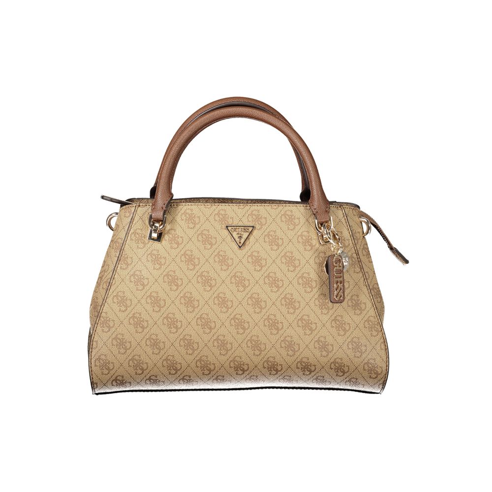 Guess Jeans Beige Polyurethane Women Handbag