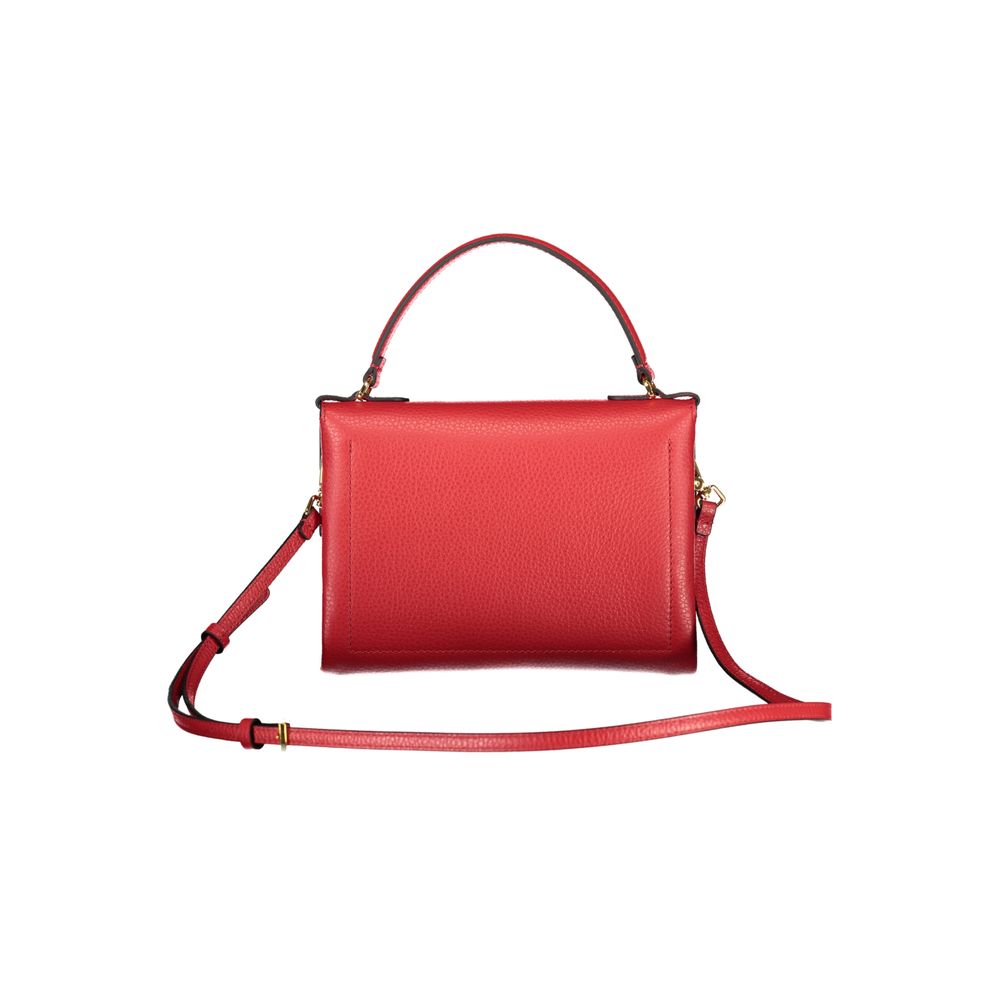 Sac à main femme en cuir Coccinelle Rosso