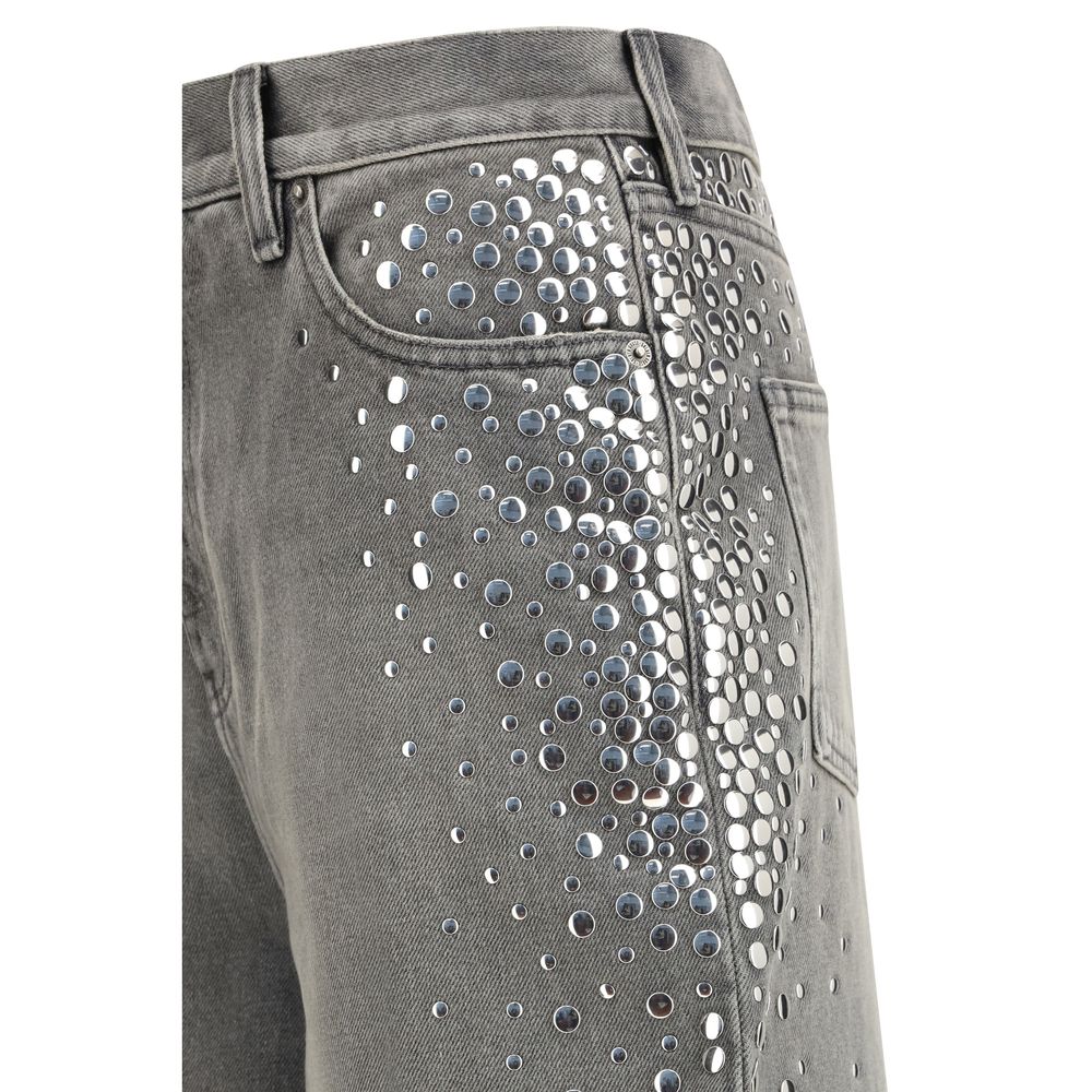 Golden Goose Jeans aus grauer Baumwolle Denim