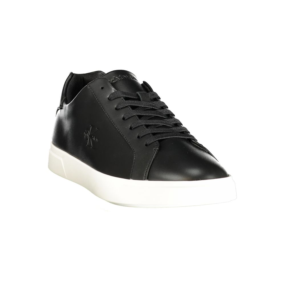 Baskets noires en polyuréthane pour homme Calvin Klein