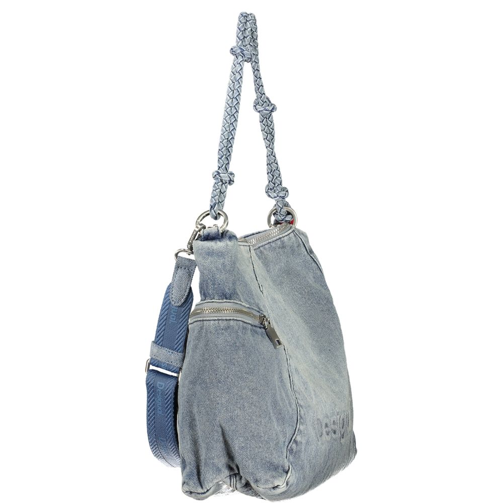 Sac à main Desigual Azzurro en coton pour femme